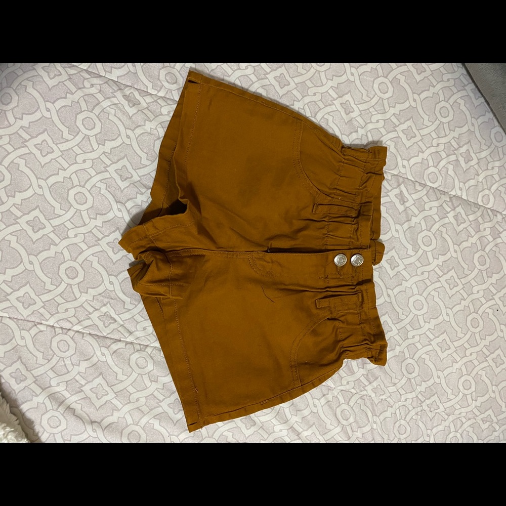 High waisted shorts